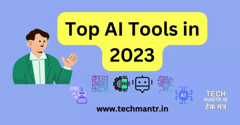 Top AI Tools in 2023